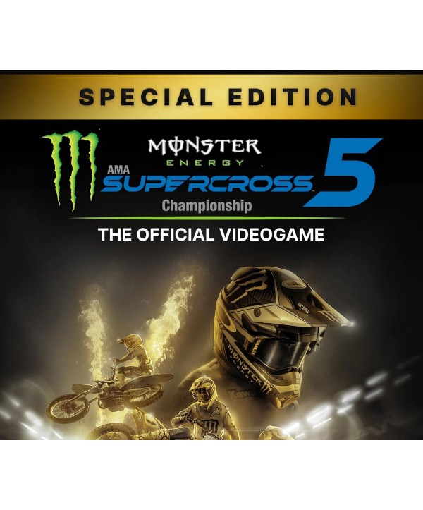 Monster Energy Supercross 5 - Special Edition XBOX One / Xbox Series X|S Xbox Series X|S Key 